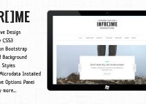 Inframe - Personal WordPress Blog Theme