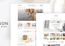 Jadison -Clean And Minimal WordPress Blog Theme