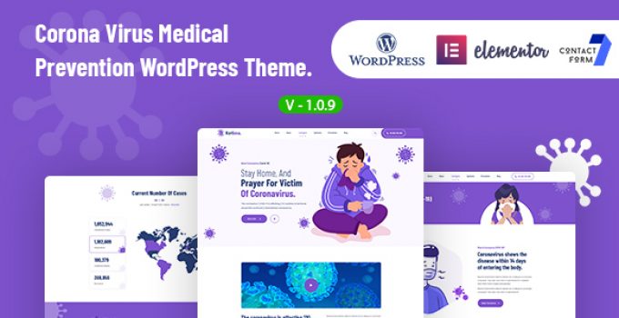 Korisna - Virus Medical Prevention WordPress Theme
