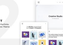 Kraft - Minimal Portfolio WordPress Theme