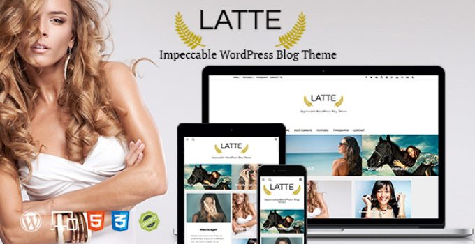 Latte - Responsive WordPress Blog Theme