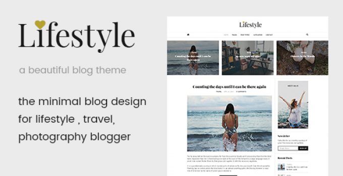 Life Style - A Beautiful Blog WordPress Theme
