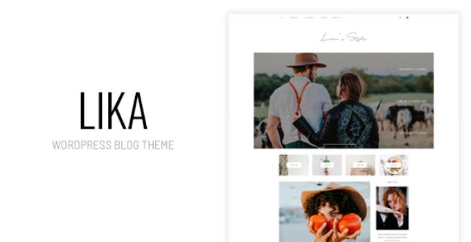 Lika's Style - Personal WordPress Blog Theme