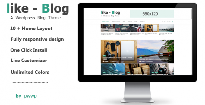 Like Blog - A WordPress Blog Theme