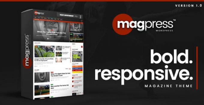 Magpress - Bold News & Magazine WordPress Theme