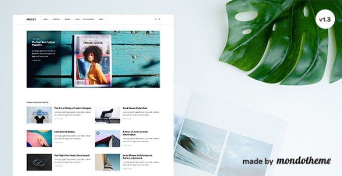 Magsy - Modular Magazine & Blog Theme