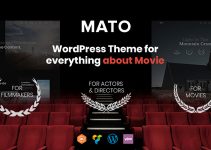 Mato - Movie Studios and Filmmakers WordPress Theme
