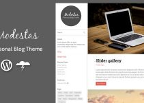Modestas - Blog Theme / Personal Blogging