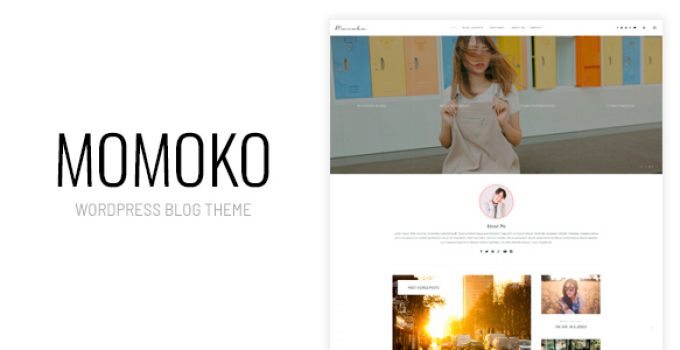 Momoko - Personal WordPress Blog Theme