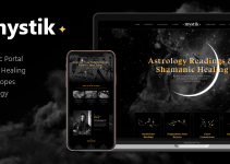 Mystik | Astrology & Esoteric Horoscope Fortune Telling WordPress Theme