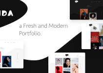 Naida | Showcase Portfolio WordPress Theme