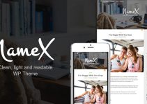 Namex - Clean, Light & Readable WP Theme