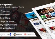 NewsPress - Responsive News / Magazine WordPress Theme