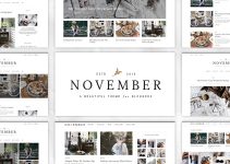 November - A WordPress Blog Theme