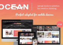 Ocean - Modern WordPress Theme for Bloggers
