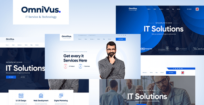 Omnivus - IT Solutions & Services WordPress Theme