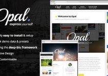 Opal | Multi Preset Responsive WordPress Theme