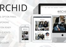 Orchid - A Clean Personal WordPress Blog Theme
