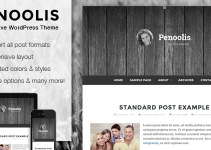 Penoolis - Responsive Personal Blog Theme