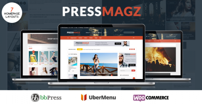 PresssMagz - Editorial News & Magazine WordPress Theme
