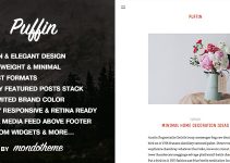 Puffin - A Responsive WordPress Blog Theme