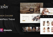 Queeny - Fashion Lingerie WordPress Theme