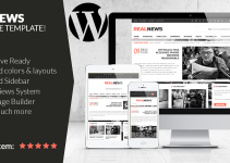 Realnews - Stylish and Responsive Magazine Theme