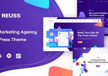 Reuss - SEO Marketing Agency WordPress Theme
