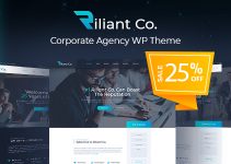 Riliant - Corporate Business Agency WordPress Theme