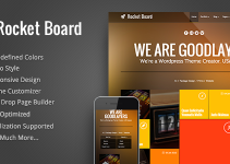 Rocket Board - Metro Wordpress Theme