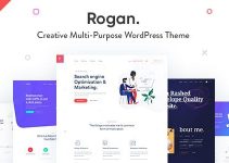 Rogan - Creative Multipurpose WordPress Theme for Agency, Saas, Portfolio