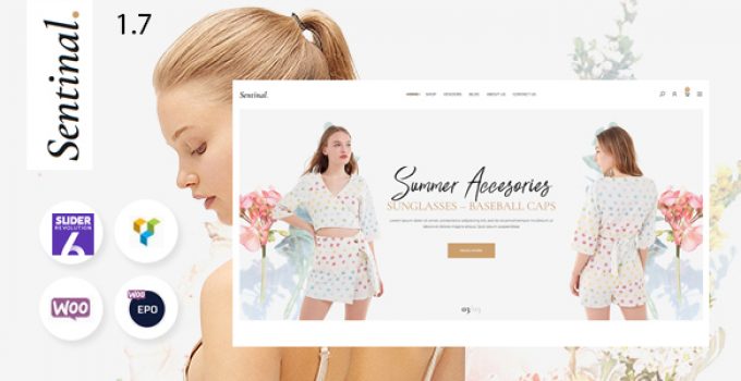 Sentinal - Fashion Modern Shop WooCommerce Theme