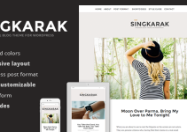 Singkarak - Responsive WordPress Blog Theme