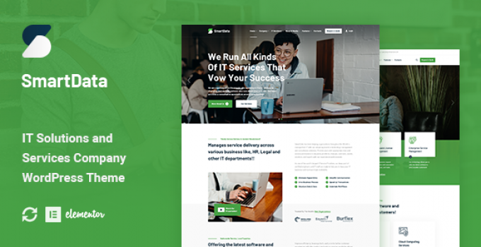 Smartdata - IT Solutions & Services WordPress Theme
