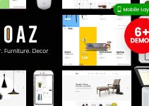 Soaz - Furniture Store WordPress WooCommerce Theme (Mobile Layout Ready)
