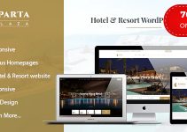 Sparta - Hotel Booking WordPress Theme