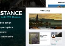 Substance - A WordPress Blog Theme