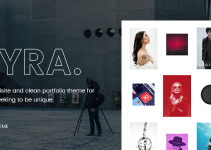 Syra – Minimal Showcase Portfolio WordPress Theme