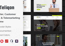 Teliqon | Call Center & Telemarketing WordPress Theme