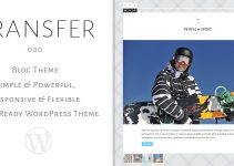 Transfer - Retina Responsive WordPress Blog Theme