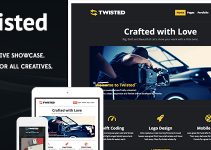 Twisted - Showcase WordPress Theme
