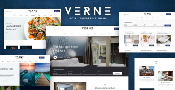 Verne - Hotel & Reservation System Theme
