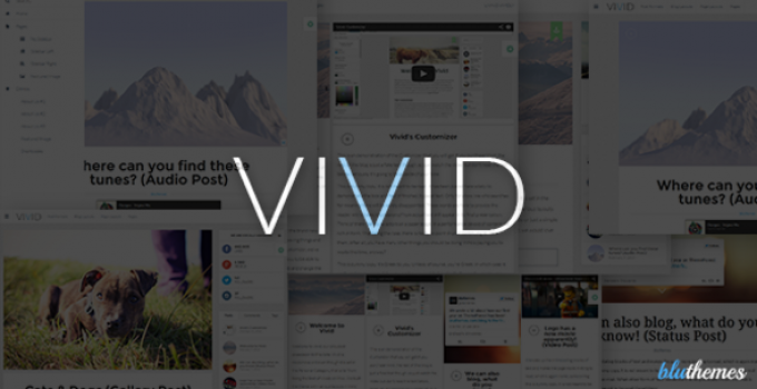 Vivid | Customizable Responsive Personal Blog