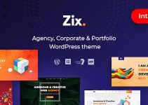 Zix - Digital Agency & MultiPurpose WordPress Theme