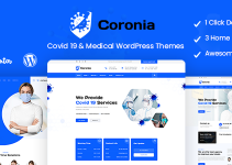 Coronia - Covid 19 & Medical WordPress Themes