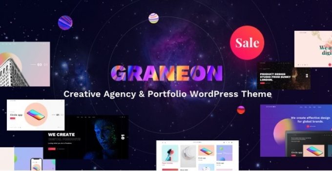 Graneon - Creative Artist Portfolio WordPress theme