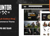 Huntor - Hunting & Outdoor Shop WooCommerce theme