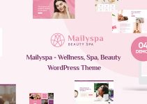 Mailyspa - Beauty & Wellness WordPress Theme