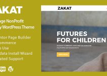 Zakat - Onepage Elementor Charity WordPress Theme