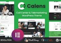 Calens - Call Center Services WordPress Theme